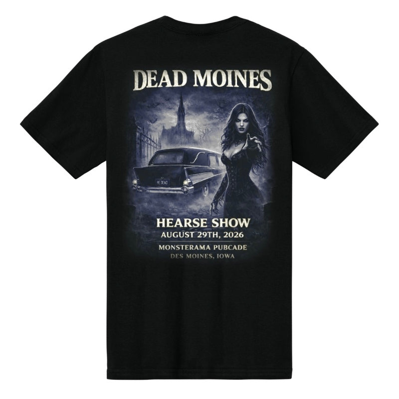 Dead Moines Hearse Show 2026 Event Shirt